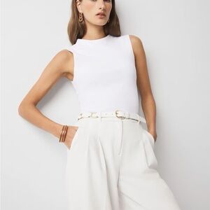 WHBM FORME™ All Ways Stretch High-Crewneck Tank Top